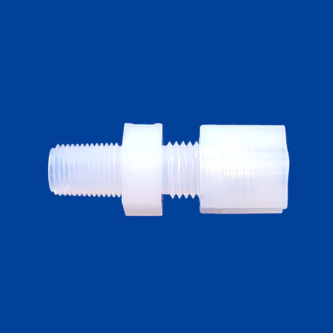 Savillex_Fitting_Connector_Toei_20251107_001 PFAコネクター/MNPT1/8inch捻子⇔外径1/4inchチューブ接続口