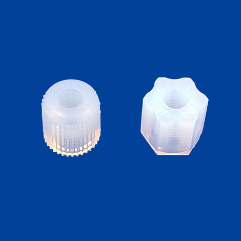 Savillex_Fitting_Nut_Toei_20251107_001 PFAナット/丸型刻み付タイプと六角タイプ