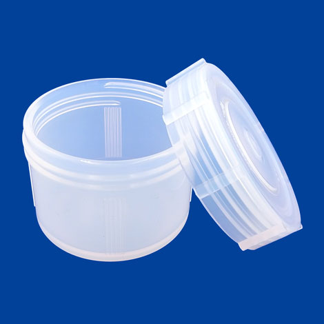 Savillex_Jar_Standard_Toei_20251001_004 PFA標準ジャー/蓋を開けた状態